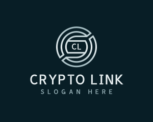 Currency Advisory Crypto logo design