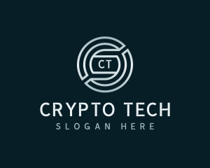 Crypto - Currency Advisory Crypto logo design