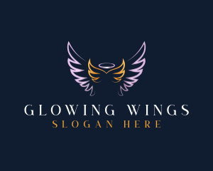 Holy Wings Halo logo design