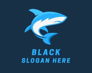 Aquatic Marine Shark  Logo