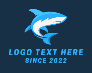 Fish - Aquatic Marine Shark logo design