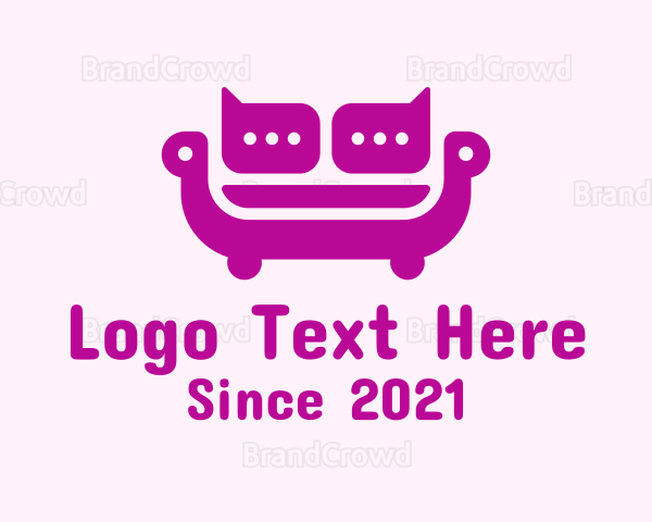 Chat Bubble Sofa Logo