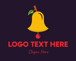 Flavor - Cherry Fruit Bell logo design