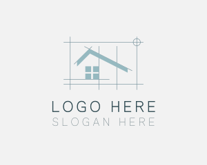 Construction - Urban Architecture House logo design
