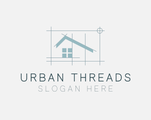 Urban Architecture House logo design