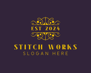 Needle  Yarn Tailoring logo design