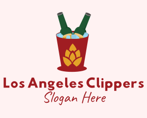 Beer Bucket Hops Logo