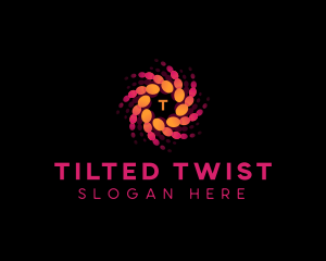 Twist Circles Swirl logo design