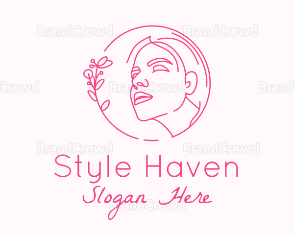 Beautiful Woman Cosmetics Logo