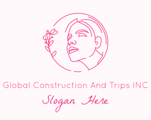 Beautiful - Beautiful Woman Cosmetics logo design