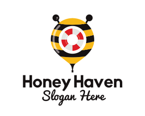 Beekeeping - Bee Rescue Location Pin logo design