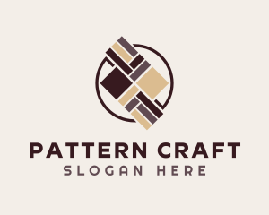 Floor Pattern Tiling logo design