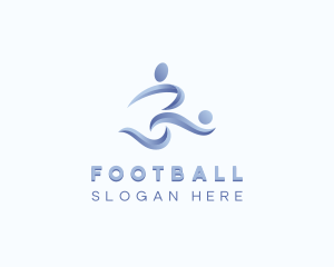 Soccer Athlete League logo design