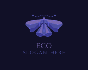  Elegant Geometric Butterfly Logo