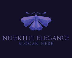  Elegant Geometric Butterfly logo design