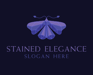  Elegant Geometric Butterfly logo design