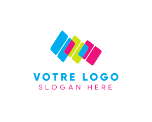 Colorful Generic Blocks Logo