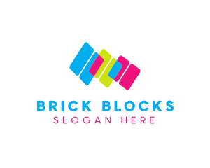 Blocks - Colorful Generic Blocks logo design