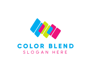 Colorful Generic Blocks logo design