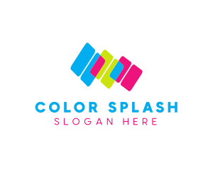 Colorful Generic Blocks logo design