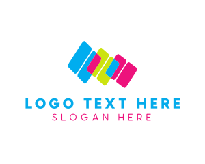 Company - Colorful Generic Blocks logo design