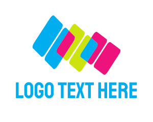 Media Agency - Colorful Generic Blocks logo design
