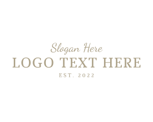 Elegant Professional Brand logo design