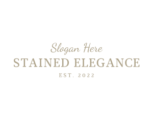 Elegant Professional Brand logo design