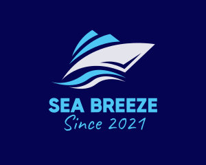 Boat - Speedboat Boat Sailing logo design