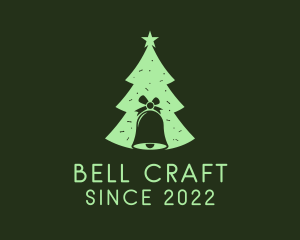 Bell - Christmas Bell Tree logo design