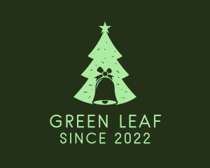 Christmas Bell Tree  logo design