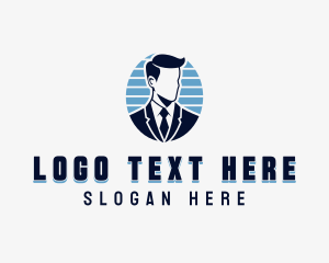 Suit - Executive Recruitment Manager logo design