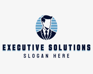 Executive Recruitment Manager logo design