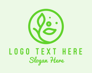 Nutrition - Environmental Plant Human logo design