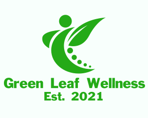 Green Yoga Wellness  logo design