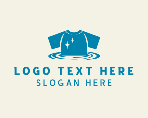 Clothes - T-shirt Laundry Cleaner logo design