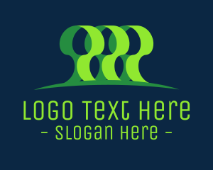 Forest - Green Forest Park logo design