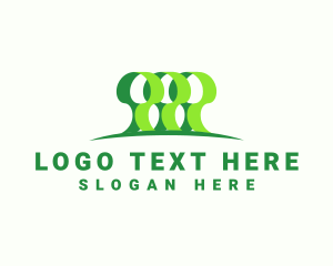 Eco - Green Forest Park logo design