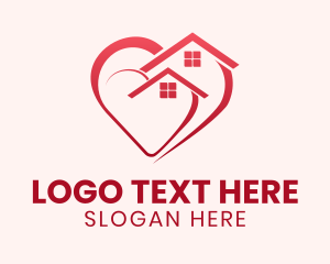 Residence - Loving Home Residence logo design