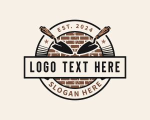 Textiles - Masonry Brick Builder logo design