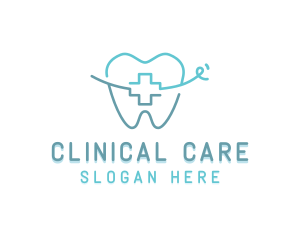 Tooth Dental Dentistry logo design