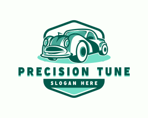 Tuning - Car Garage Dealership logo design