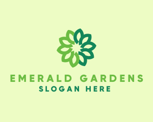 Organic Wreath Spa logo design