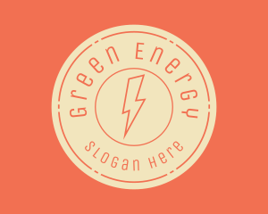 Power Electric Energy  logo design