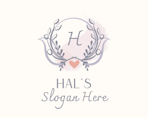 Flower Heart Decor  Logo