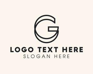 Monoline Letter G Business Logo