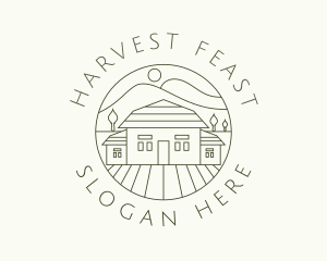 Nature Ranch Farming  logo design