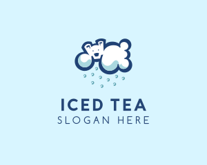 Ice Polar Cloud logo design