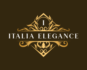 Ornament Elegant Floral logo design