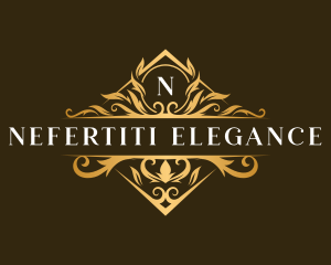 Ornament Elegant Floral logo design